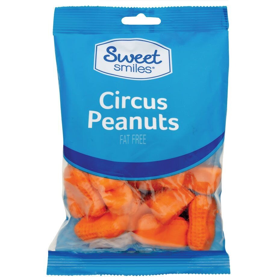 Sweet Smiles     Circus Peanuts