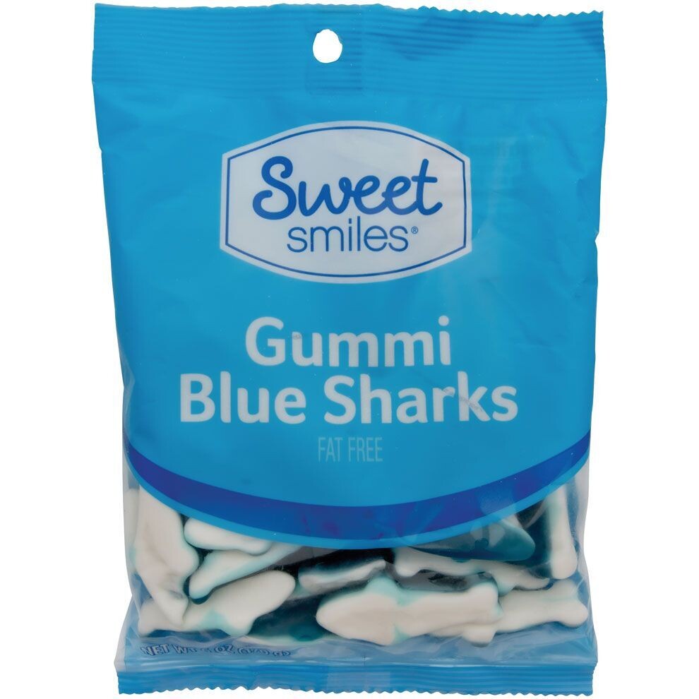 Sweet Smiles     Gummi Blue Sharks
