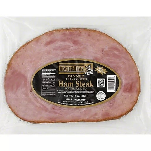 Ham     Steak sliced