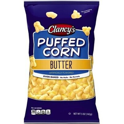Clancy's     Puffed Corn - Butter