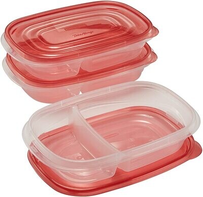 Rubbermaid Take Alongs Divided Container 30oz