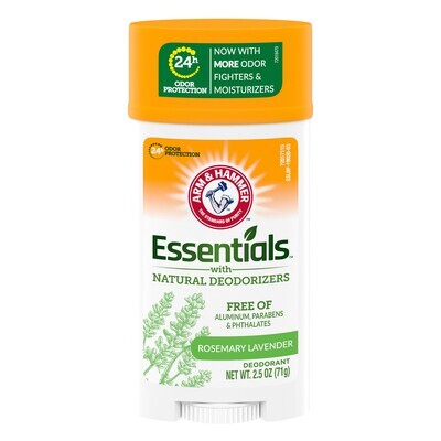 Arm & Hammer Essentials Deodorant Rosemary Lavender 2.5oz