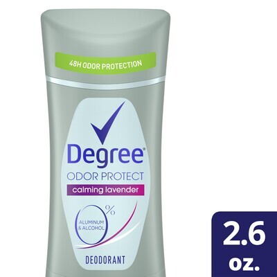 Degree Odor Protect Deodorant     Calming Lavender 2.6oz