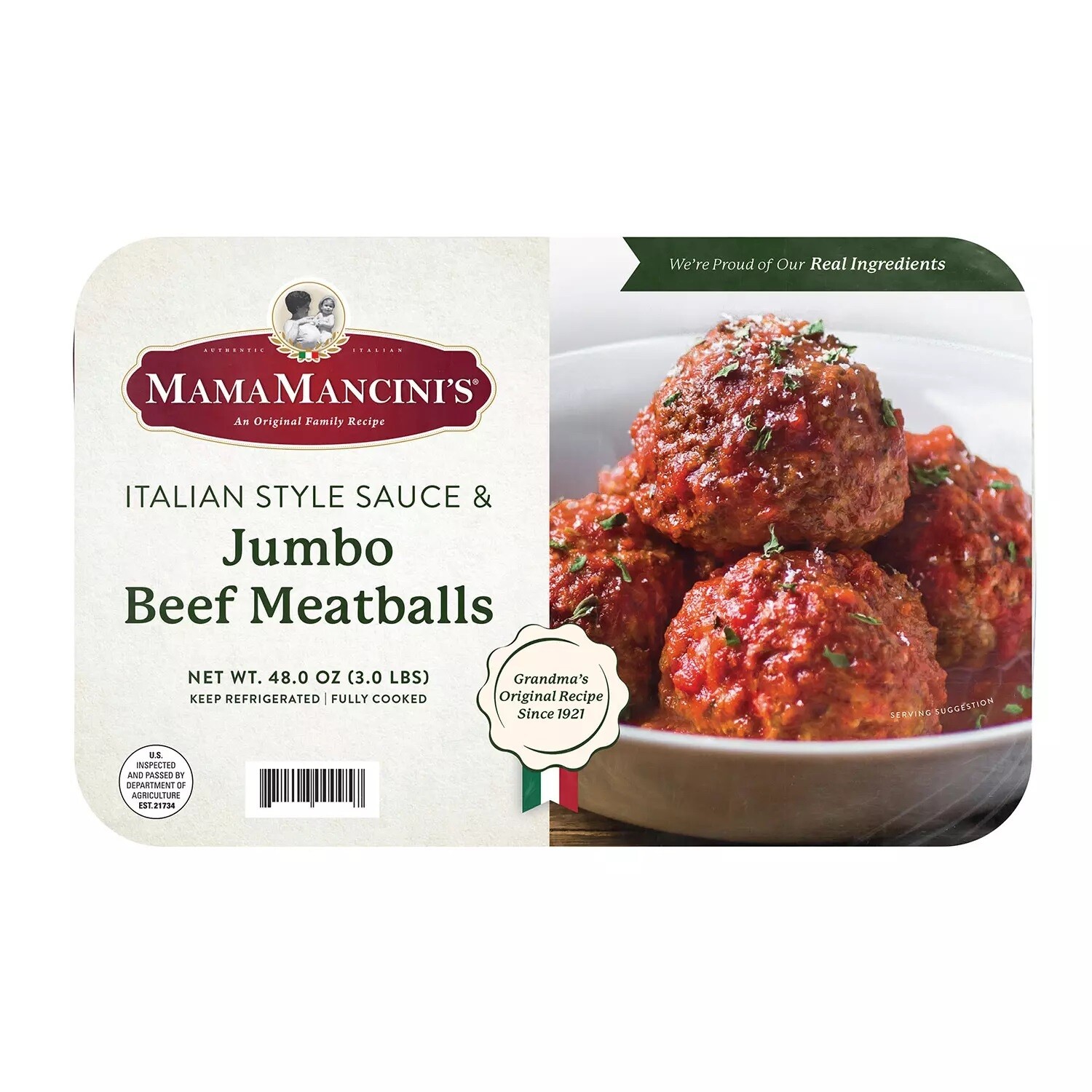 Mama Mancini&#39;s Meatballs - Jumbo Beef