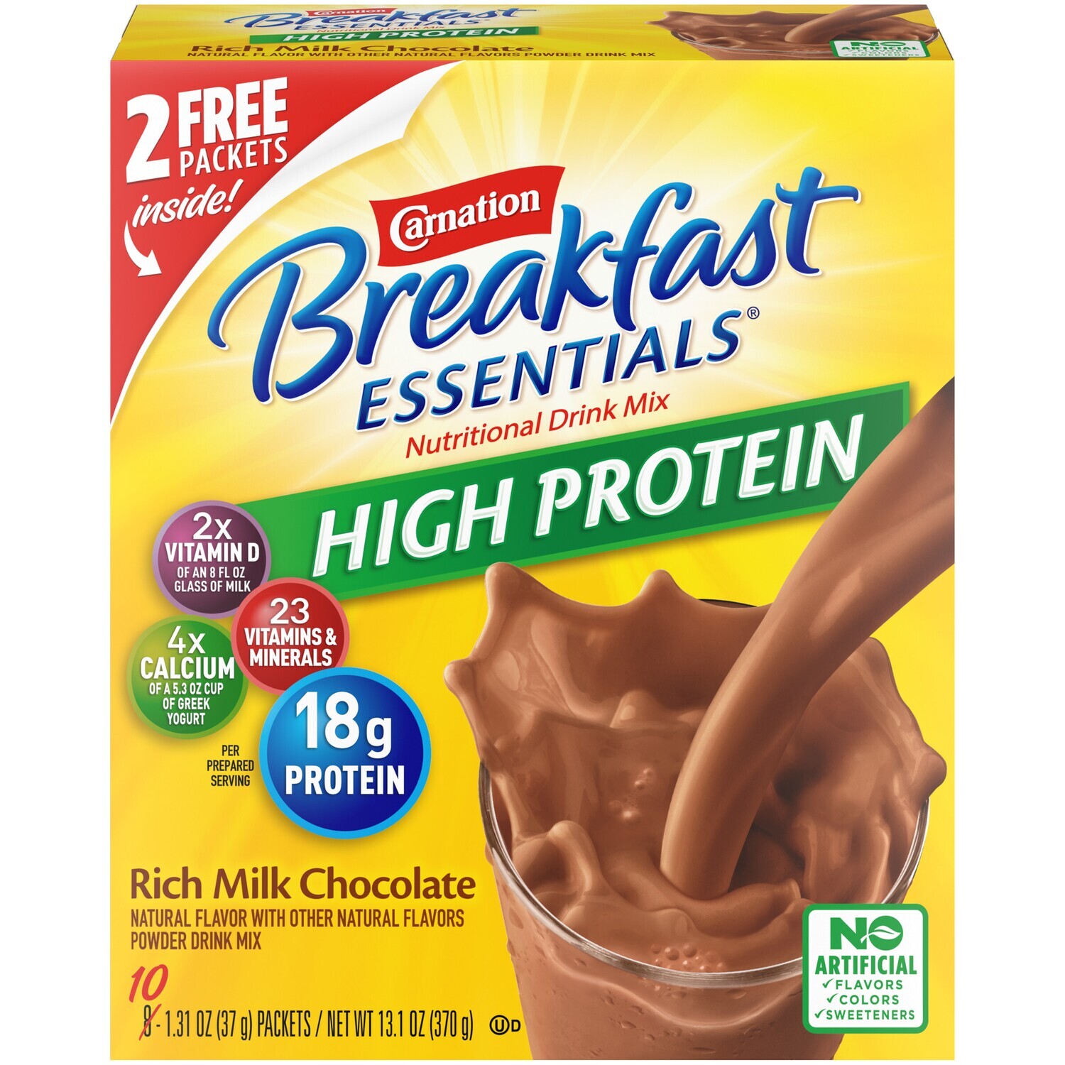 Carnation Breakfast Essentials 8ct High Protein