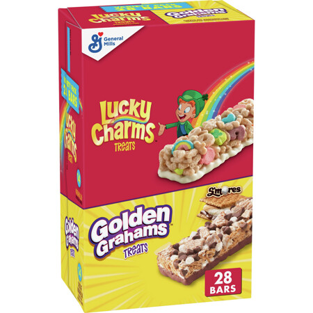 Soft Baked Bars - Lucky Charms/Golden Grahams 28ct