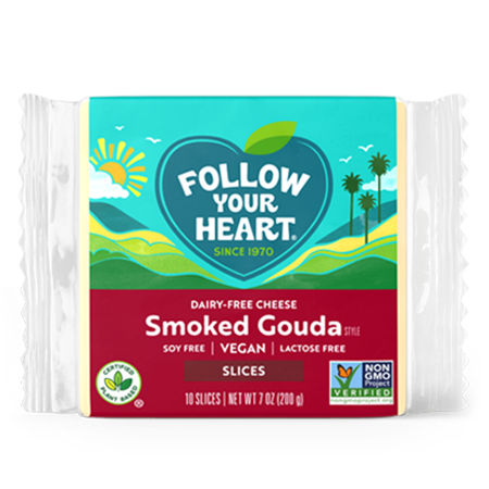 Vegan Plant Based Gouda Cheese 10ct