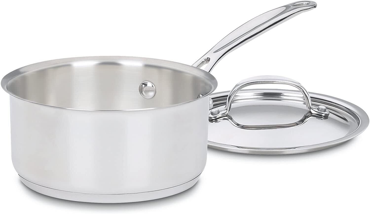 Chef’s Classic 1.5qt Saucepan with metal lid (riveted)