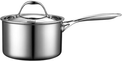 Cook’s Standard 3qt Saucepan with metal lid (riveted)
