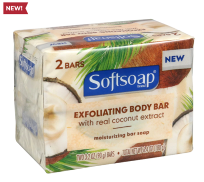 Softsoap Exfoliating 3.2oz 2ct
