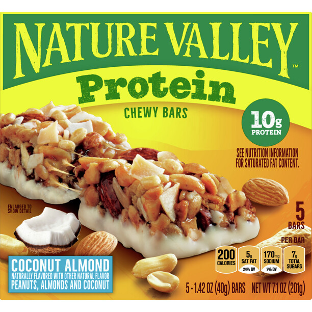 Nature Valley Protein Bars 5ct Coconut Almond