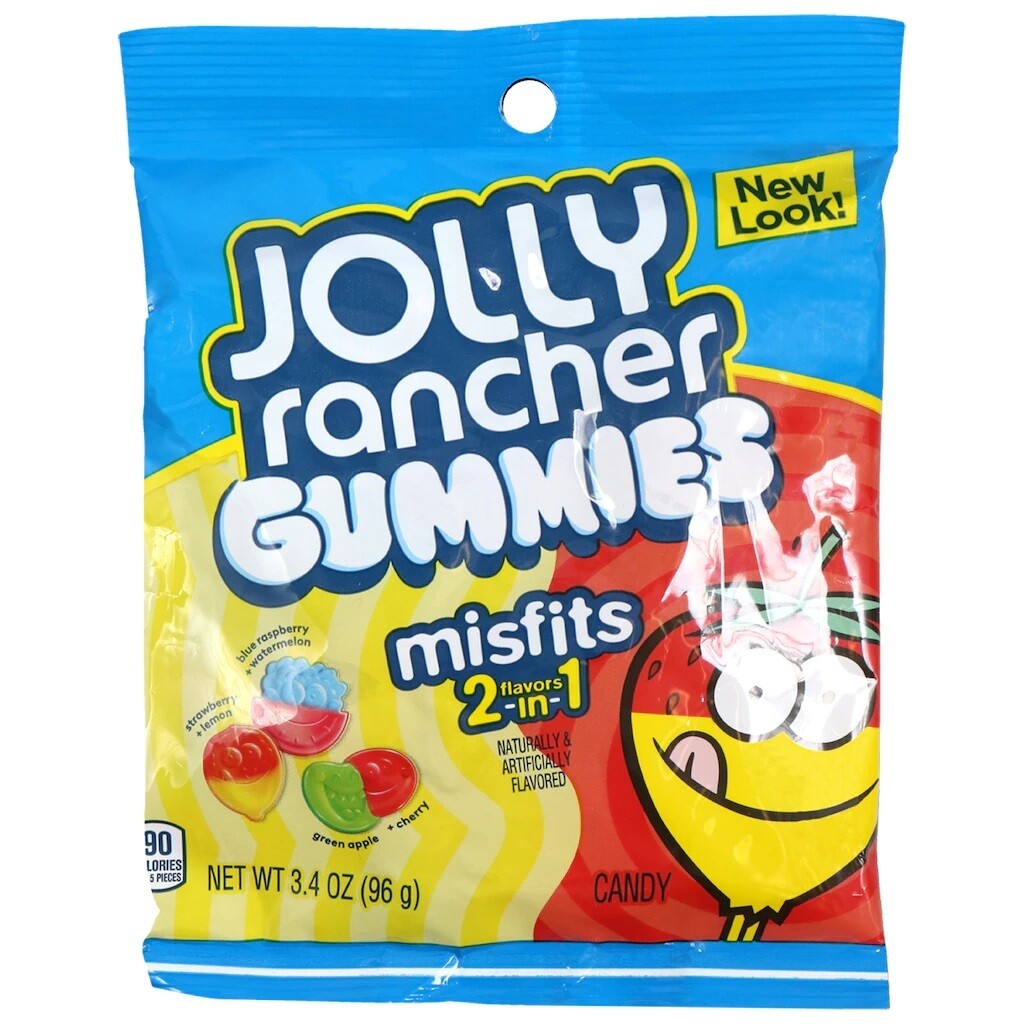 Peg Bags     Jolly Rancher Gummies MIsfits