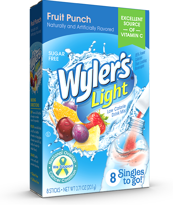 Wyler's Light 8ct - (add to 16.9oz water)     Fruit Punch