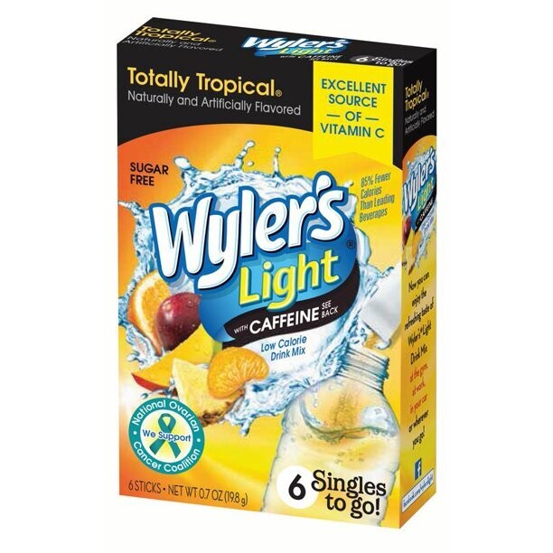 Wyler's Light 8ct - (add to 16.9oz water)     Totally Tropical