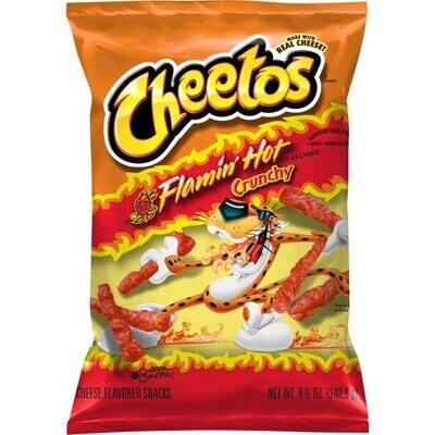 Cheetos Flamin&#39; Hot Crunchy