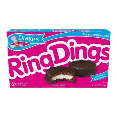 Drake's -    Ring Dings 8ct