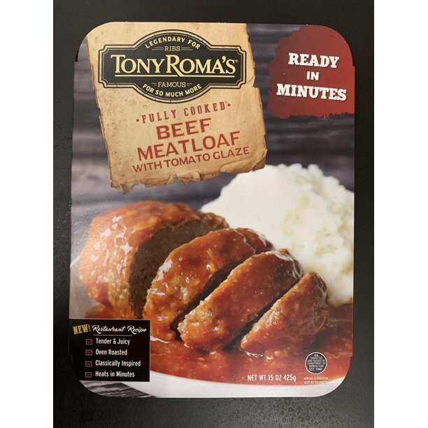 Tony Roma's Beef Meatloaf with Tomato Glaze