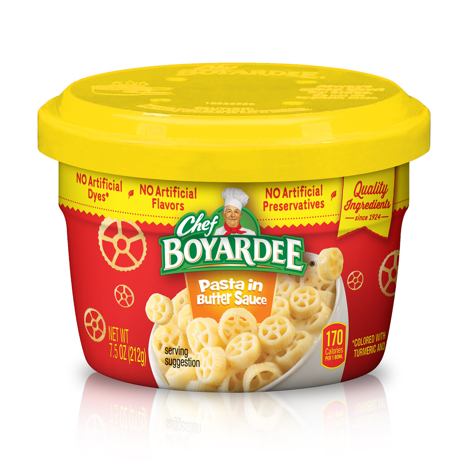 Chef Boyardee Microwavable Bowls     Pasta in Butter Sauce
