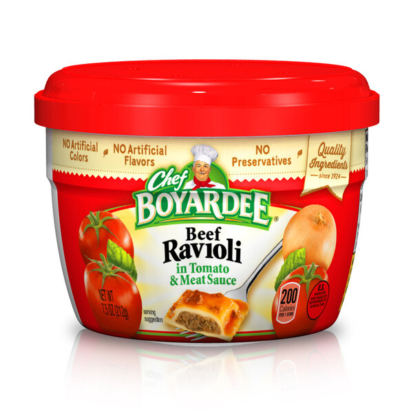 Chef Boyardee Microwavable Bowls Beef Ravioli