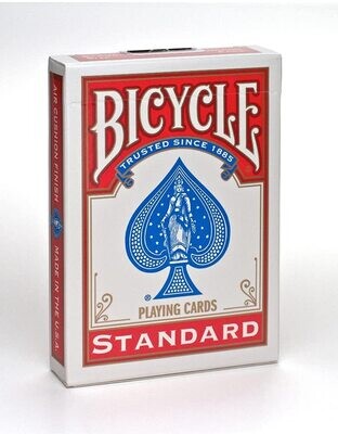 Bicycle Poker Playing Cards (red or blue)