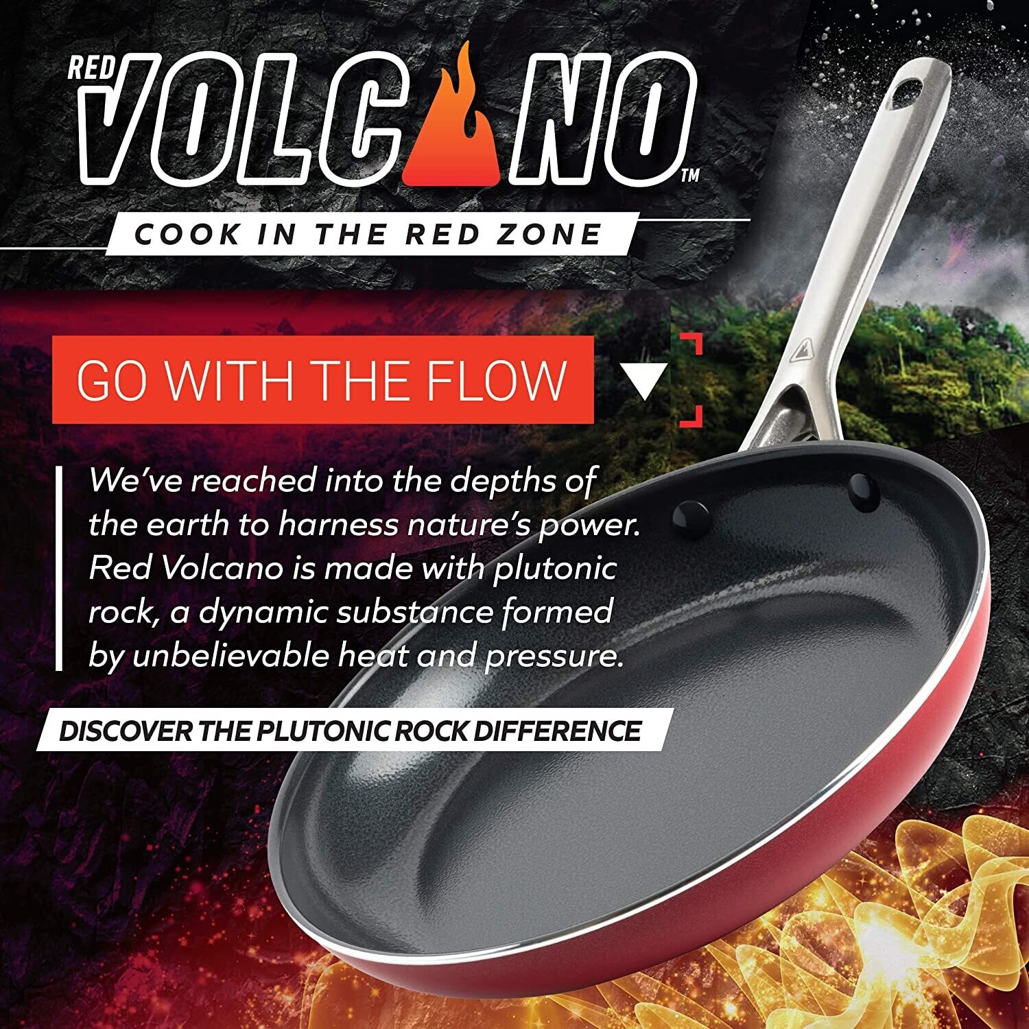 Volcano 10" frying pan (riveted handle)