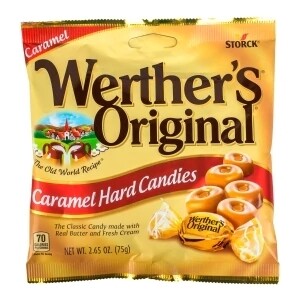 Werther's Original Peg Bags -    Caramel Hard Candies