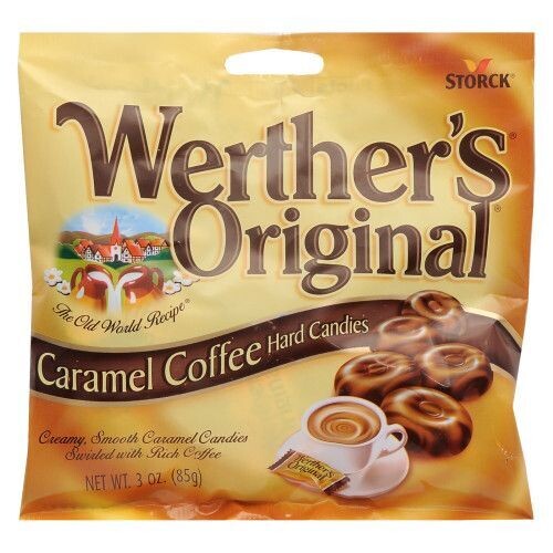 Werther's Original Peg Bags - Caramel Coffee Hard Candies