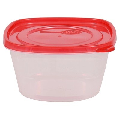 Betty Crocker Square Container w/lid 43.3oz 2ct