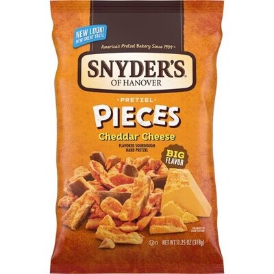 Snyder's Pretzel Pieces     Cheddar Cheese