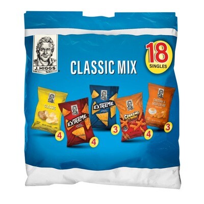 J. Higgs Classic Variety Snack Pack 16ct