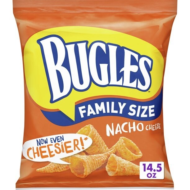 Bugles Nacho Cheese (large bag)
