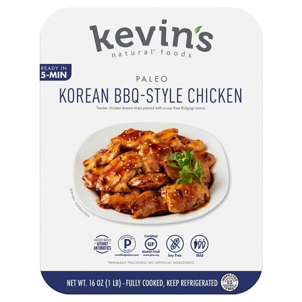Kevin's Natural Foods Fully Cooked - Korean BBQ-Style Chicken