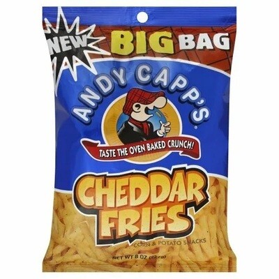 Andy Capp     Cheddar Fries large bag