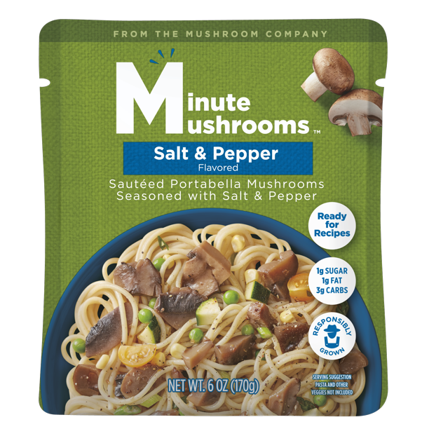 Minute Mushrooms - Salt & Pepper (Portabella)