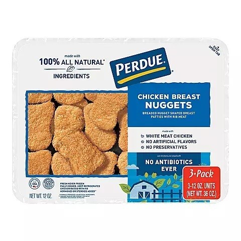 Perdue Fully Cooked Chicken 3pk Chicken Breast Nuggets