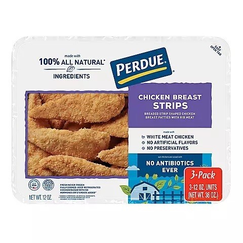 Perdue Fully Cooked Chicken 3pk Chicken Strips
