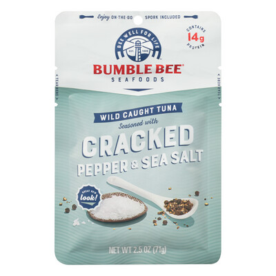 Bumble Bee Cracked Pepper and Salt