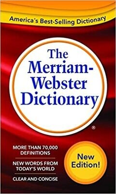 Merriam-Webster Dictionary 2016