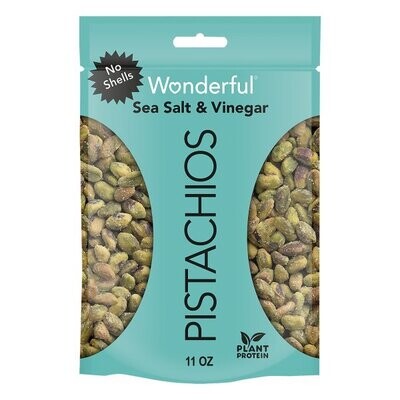 Pistachios - Shelled Sea Salt & Vinegar Large bag