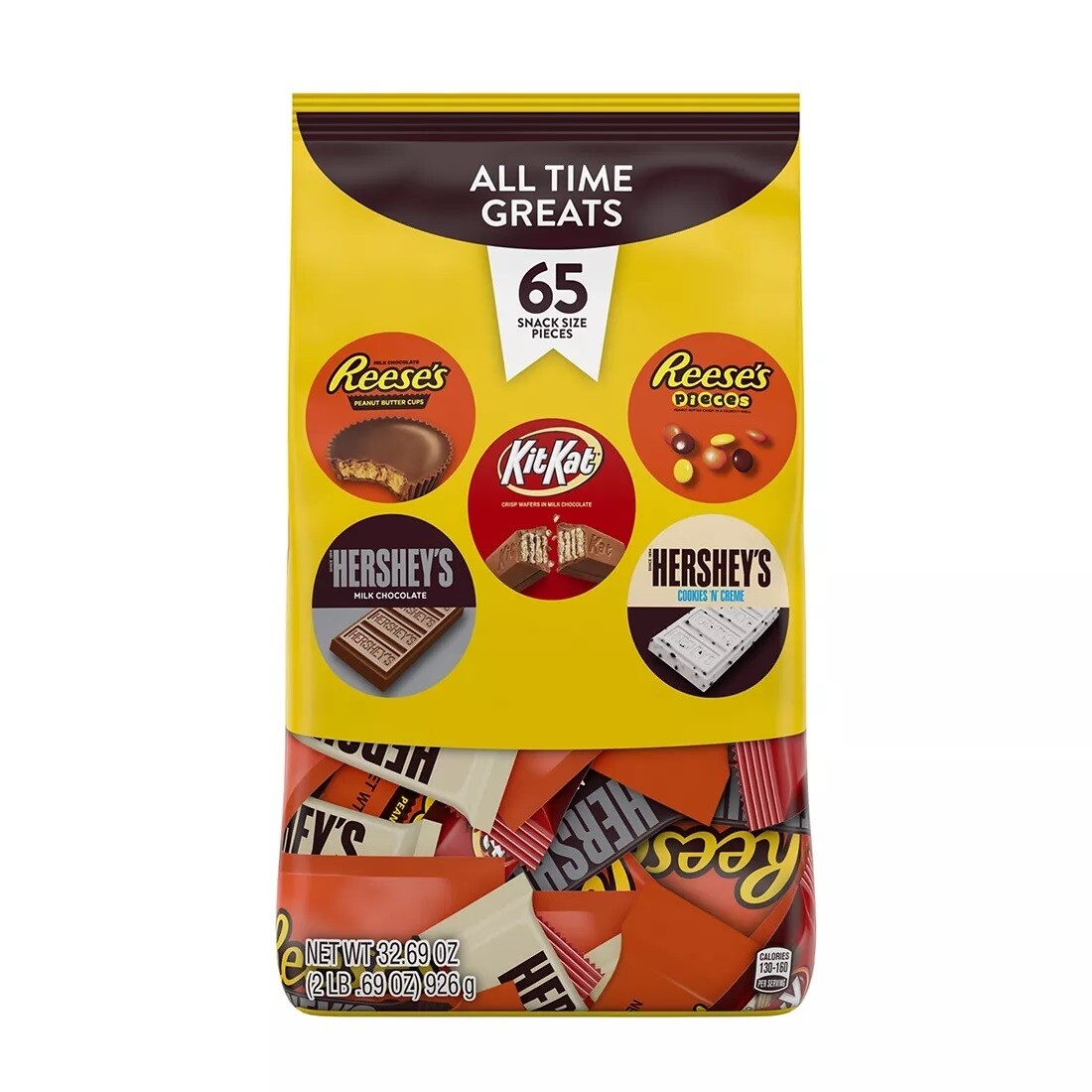Party Bags     Hershey's All Time Greats 65ct