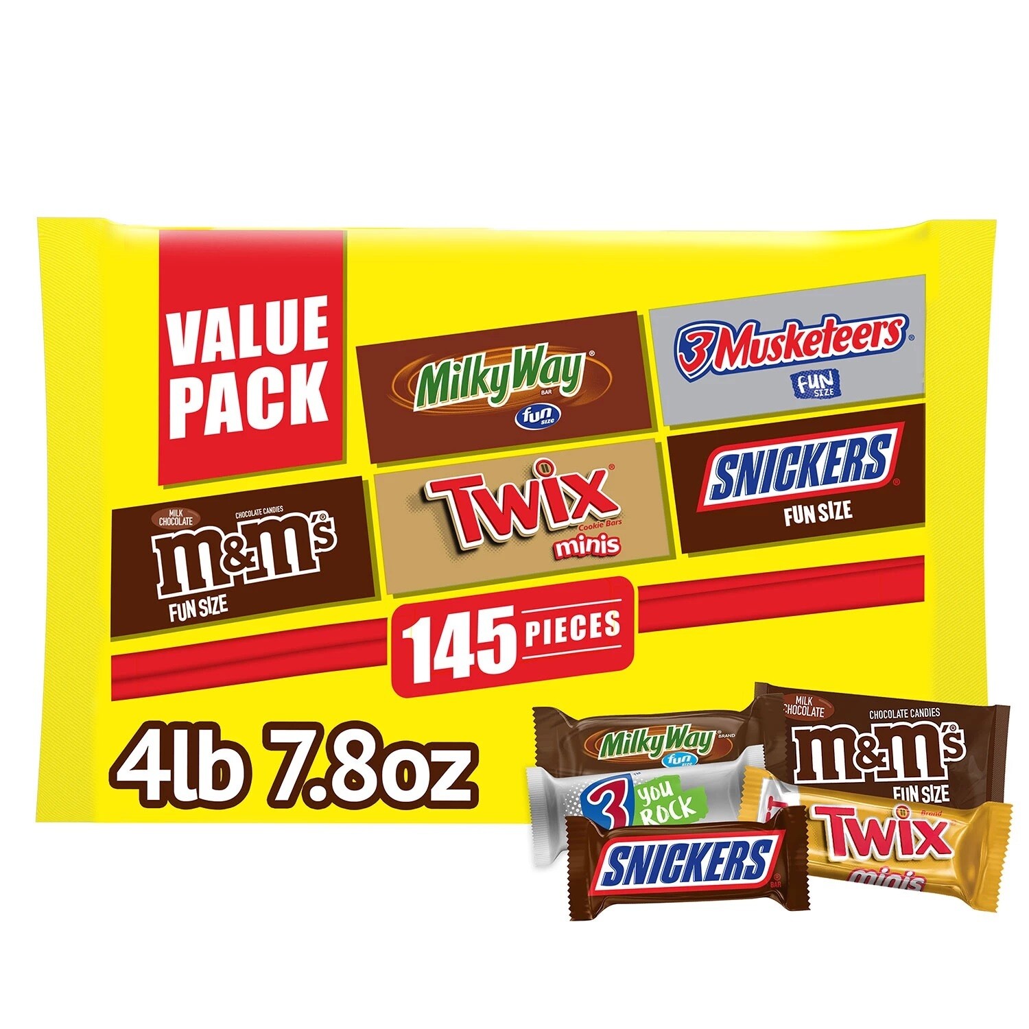 Party Bags     Mars Value Pack 145ct