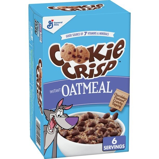 Cereal-flavored Oatmeal 6ct - Cookie Crisp