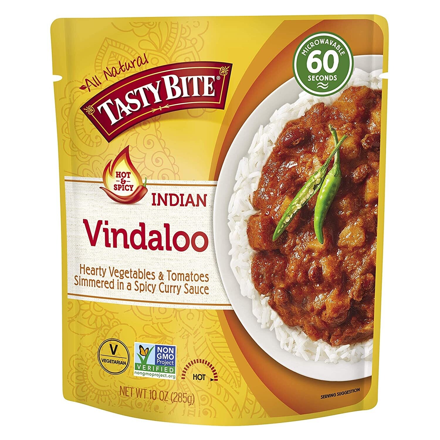 Tasty Bite Indian Microwave Pouches Vindaloo