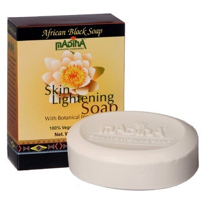 Madina Black African Skin Lightening Soap 3.5oz