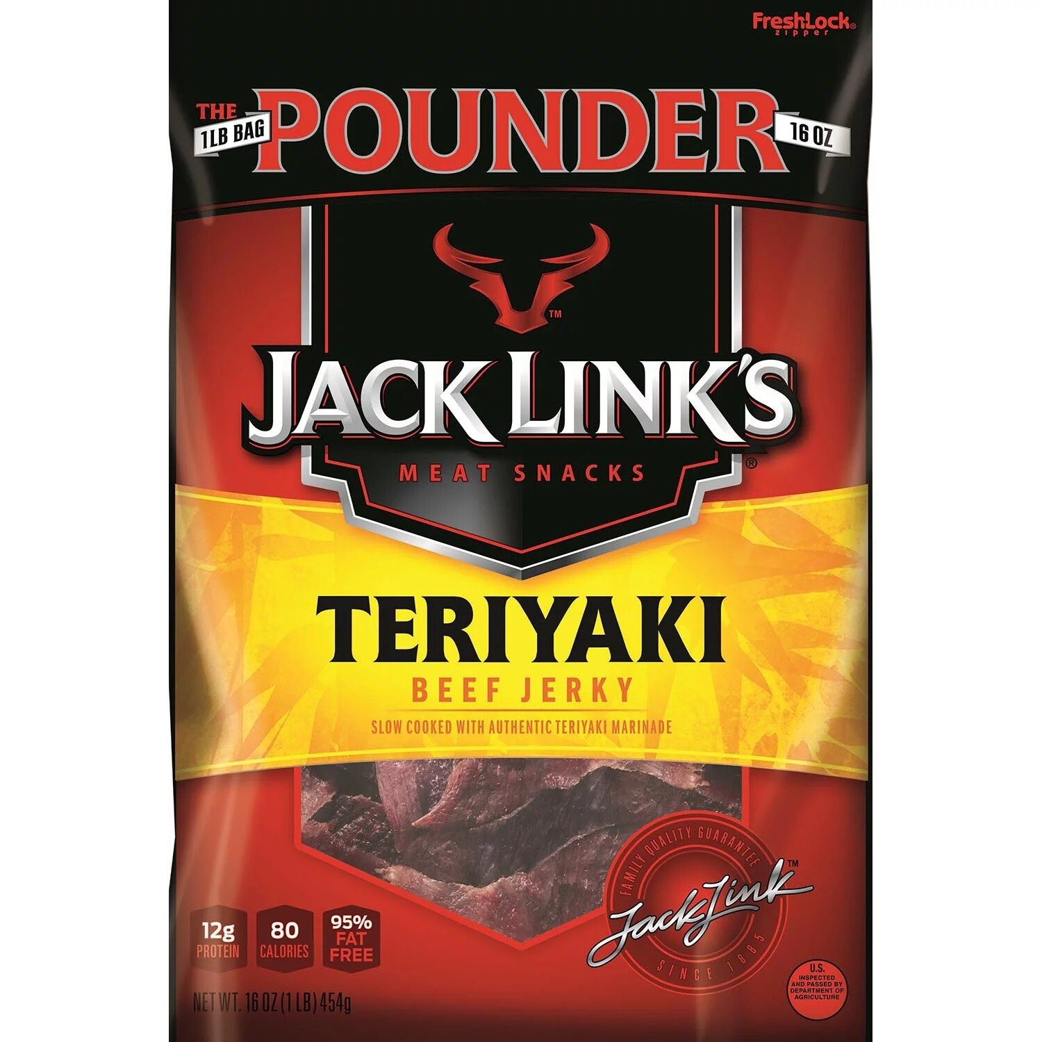 Jack Links Pounder    Teriyaki