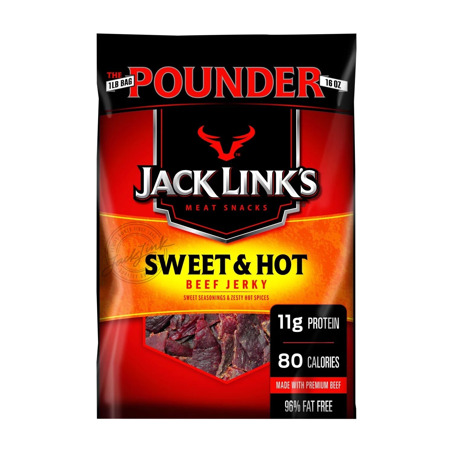 Jack Links Pounder    Sweet & Hot