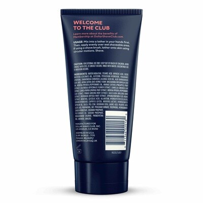 Dollar Shave Club Men's Shaving Cream 6oz
