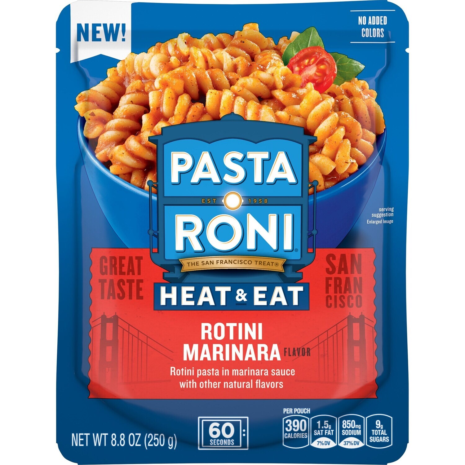 Pasta Roni Heat & Eat Microwavable Pouch - Rotini Marinara