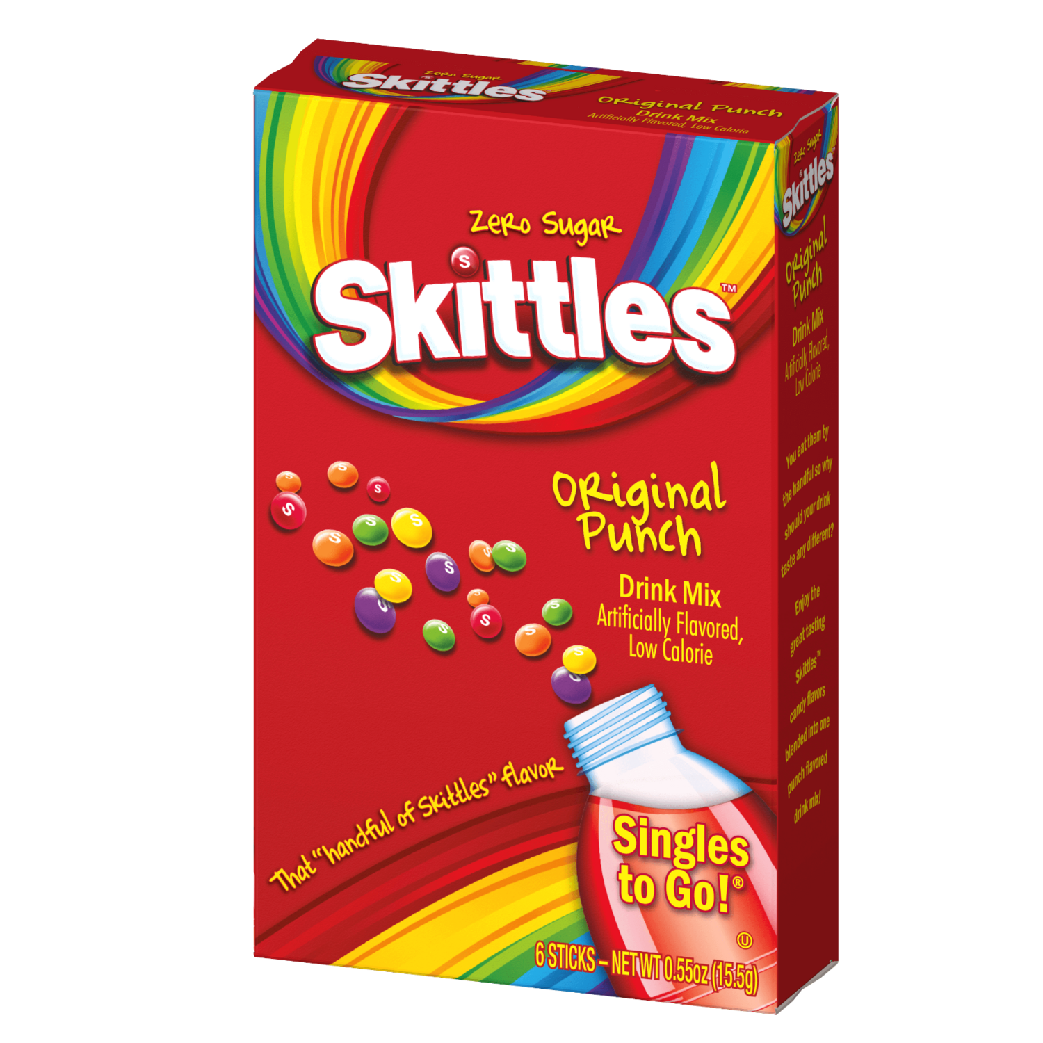 Skittles Singles to Go 6ct - (add to 16.9oz water)