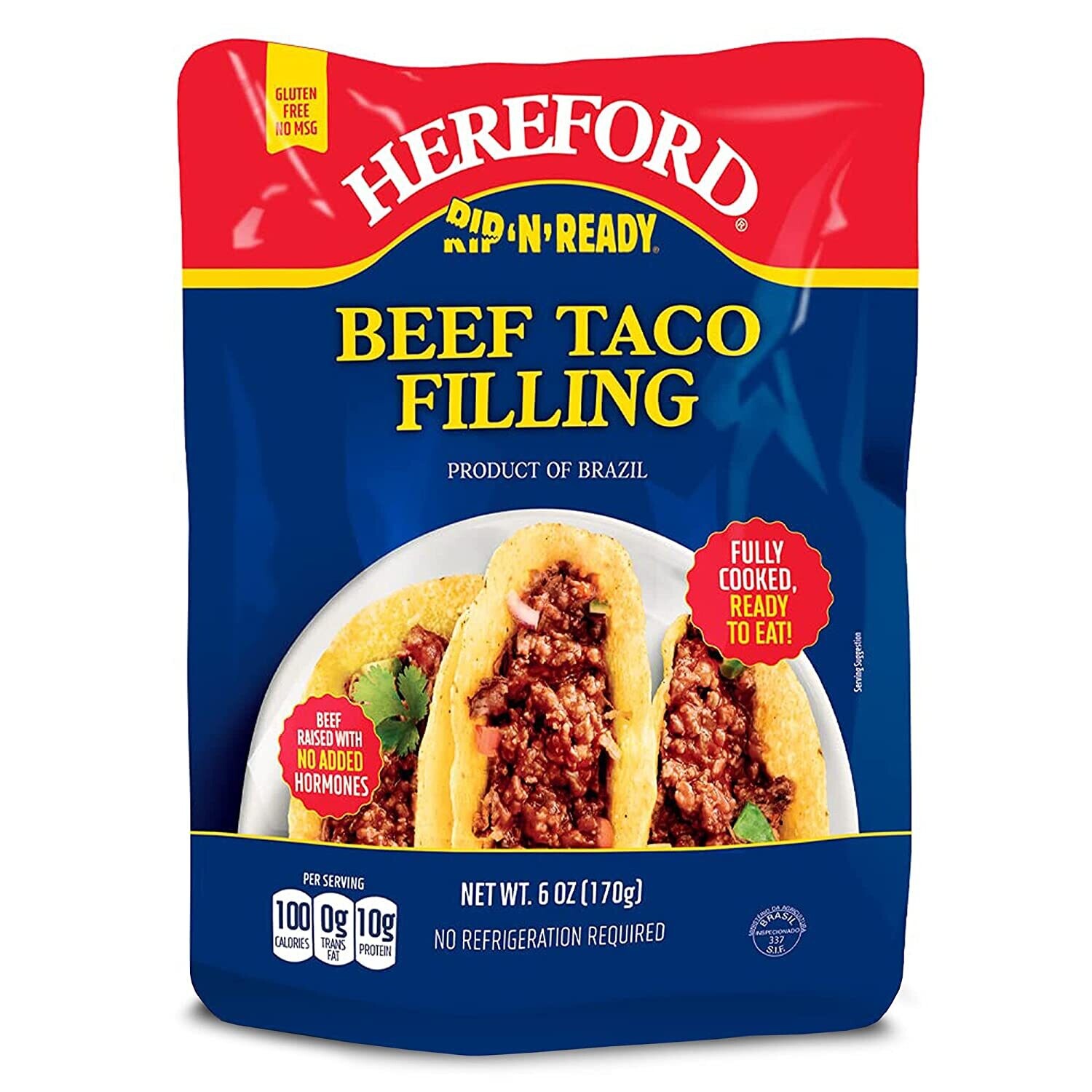 Hereford Rip-n-Ready Beef Taco Filling